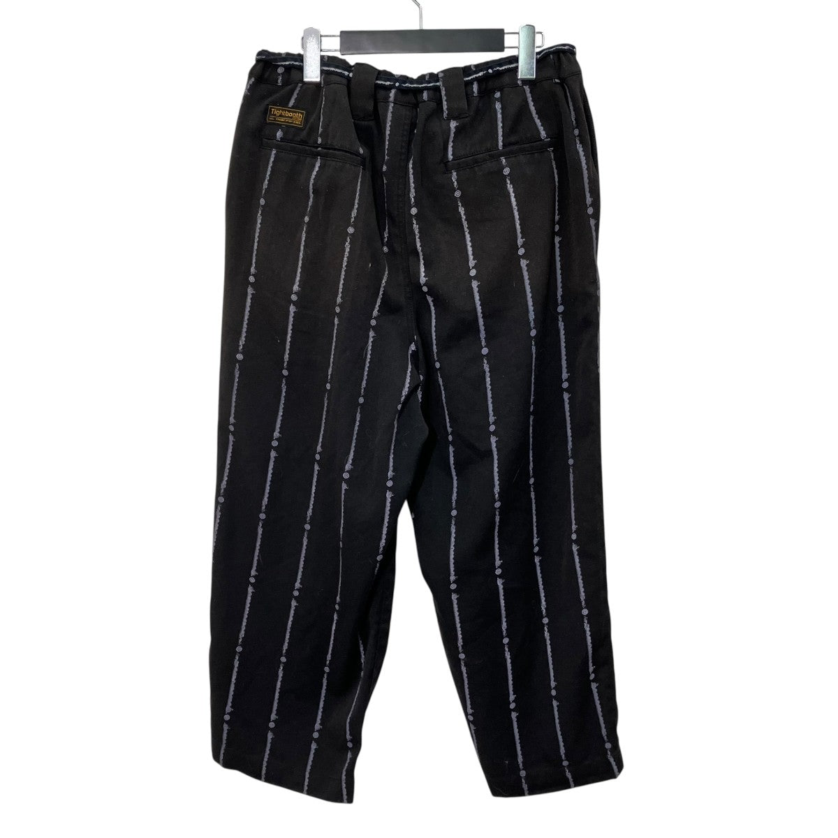 TIGHTBOOTH PRODUCTION YUKICHI STRIPE BAGGY SLACKSストライプスラックスパンツ 古着・中古-2枚目のアイテム画像