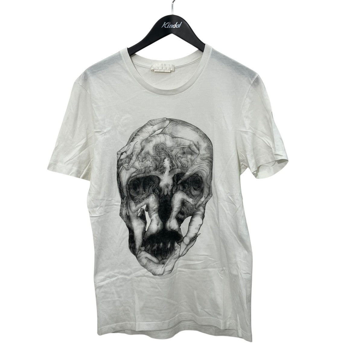 ALEXANDER McQUEEN 半袖Tシャツ205737 QT950 古着・中古-1枚目のアイテム画像