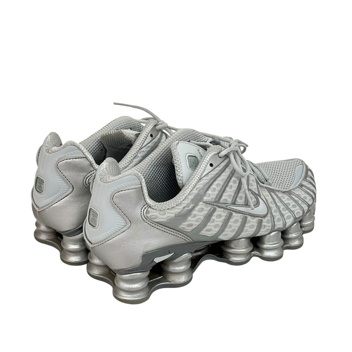 NIKE NIKE W SHOX TL PURE PLATINUM／CHROMEスニーカーAR3566-003 古着・中古-2枚目のアイテム画像