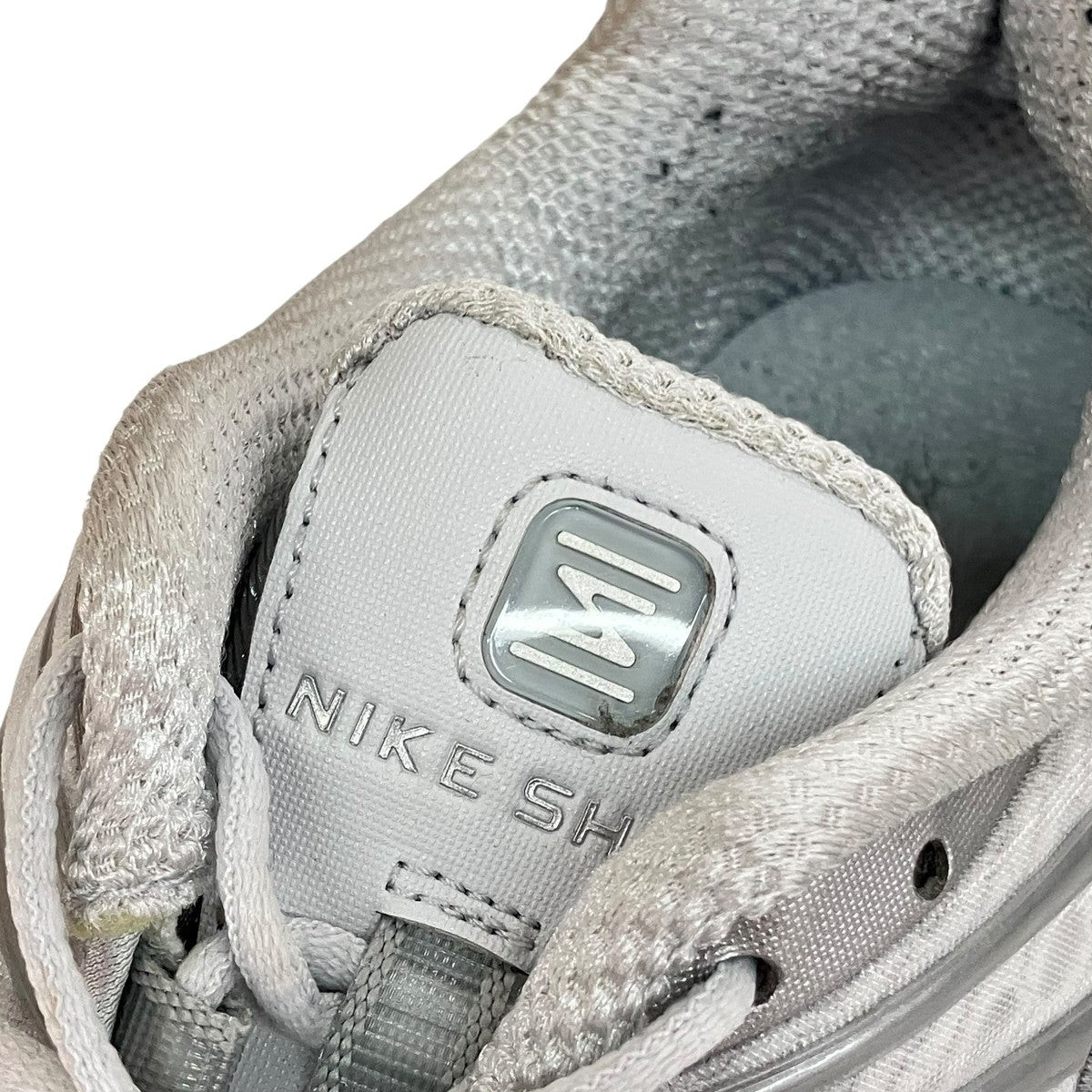 NIKE NIKE W SHOX TL PURE PLATINUM／CHROMEスニーカーAR3566-003 古着・中古-8枚目のアイテム画像