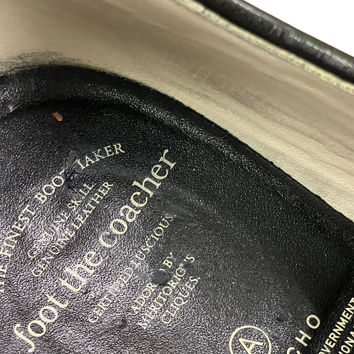 foot the coacher レザーシューズFTC1712009 古着・中古-7枚目のアイテム画像