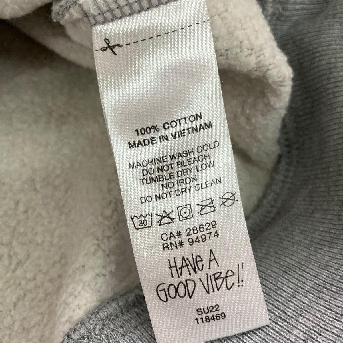 stussy プルオーバーパーカー118469 古着・中古-6枚目のアイテム画像