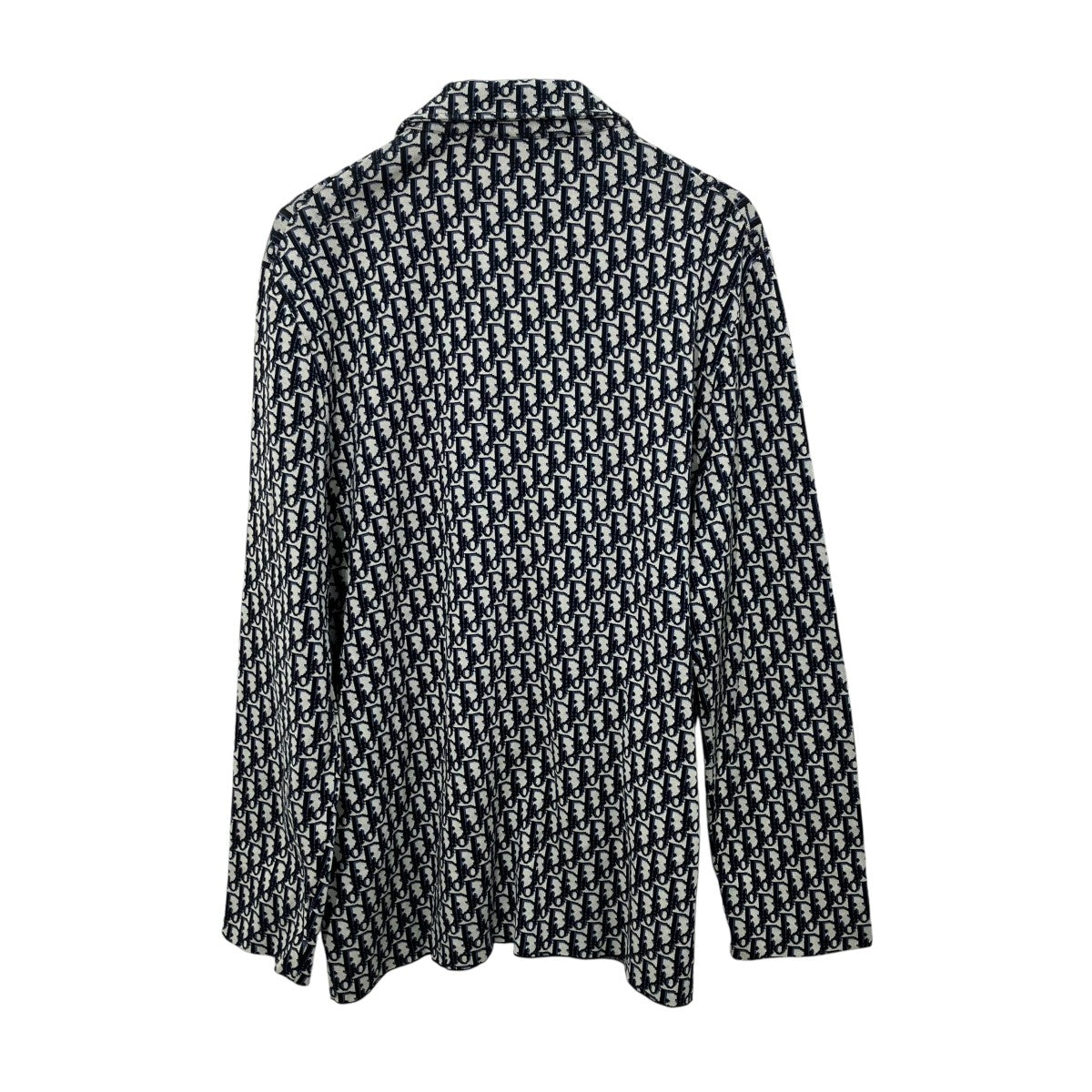 Oblique Overshirt総柄ニットシャツ023M550AT099