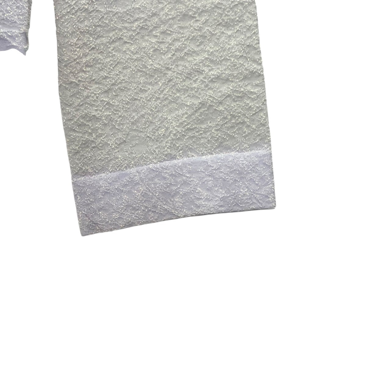 Nature Pattern Sheer Knitted High Neck TopハイネックカットソーMM25SS-KN062