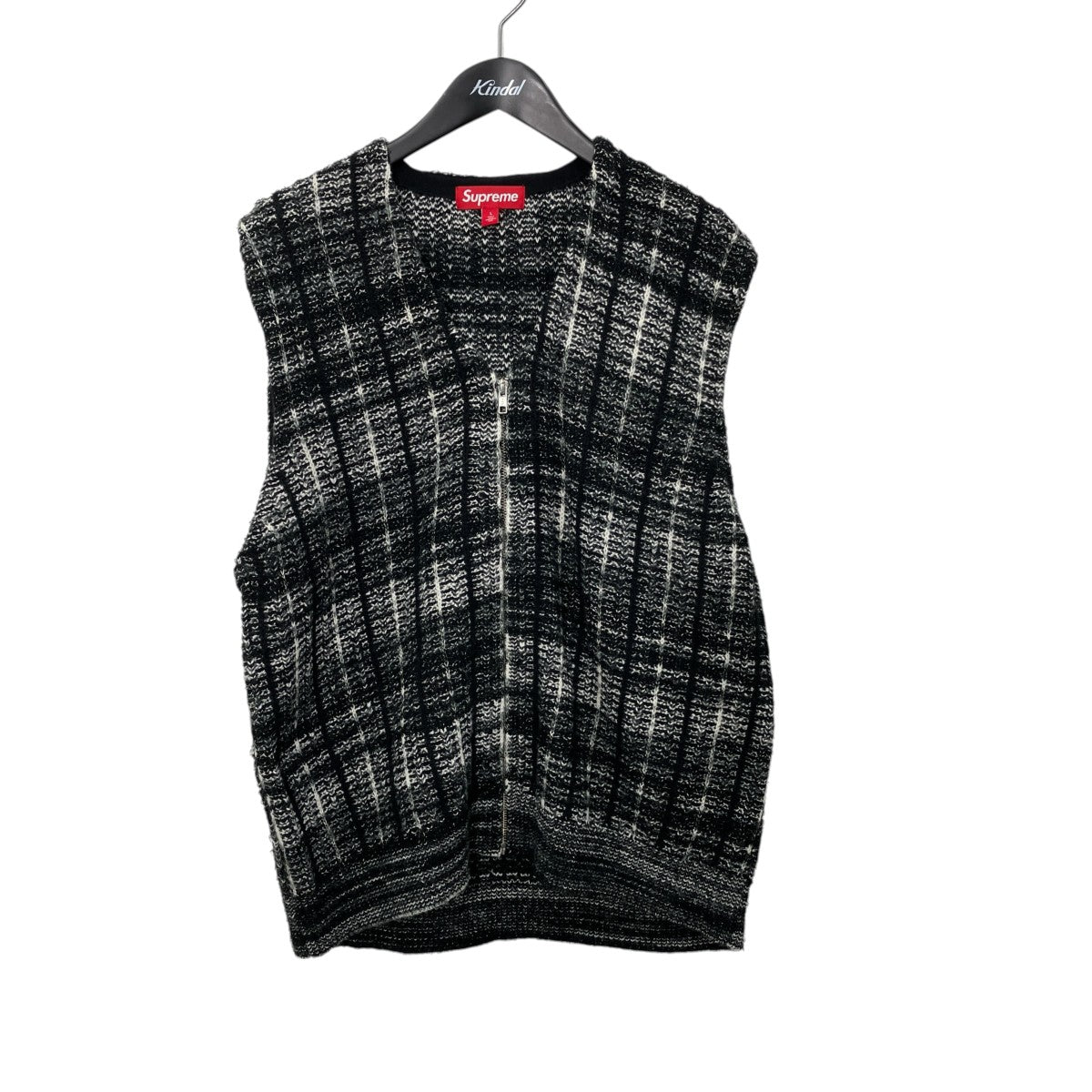 Supreme SPECKLED ZIP UP SWEATER VESTニットベスト 古着・中古-1枚目のアイテム画像