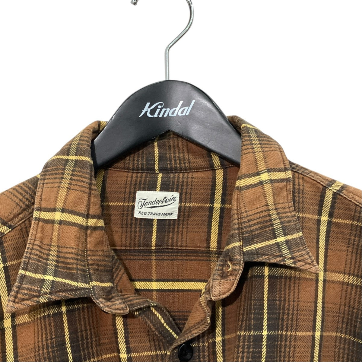 TENDERLOIN チェック長袖シャツ 古着・中古-3枚目のアイテム画像