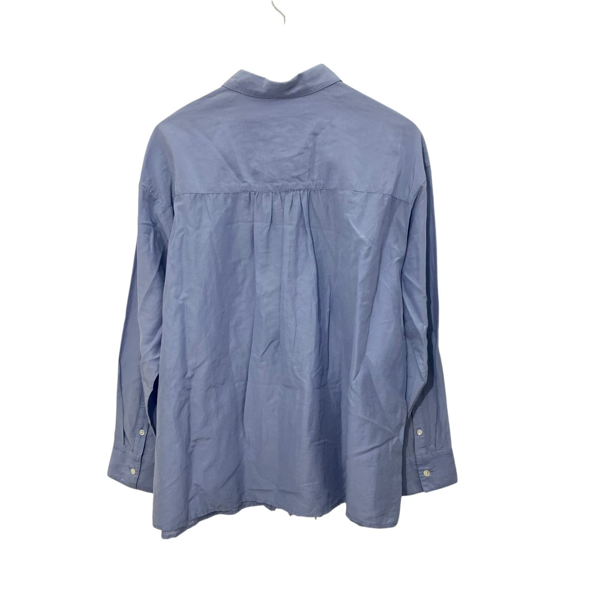 コットンシルクフロントフリルブラウス25051200207010