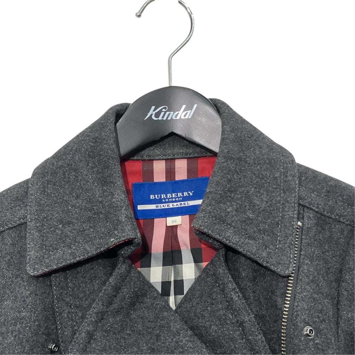 BURBERRY BLUE LABEL ライダースジャケットFCF29-709-08 古着・中古-3枚目のアイテム画像