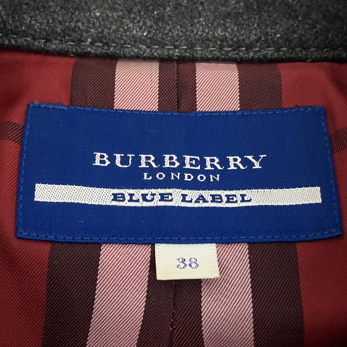 BURBERRY BLUE LABEL ライダースジャケットFCF29-709-08 古着・中古-5枚目のアイテム画像