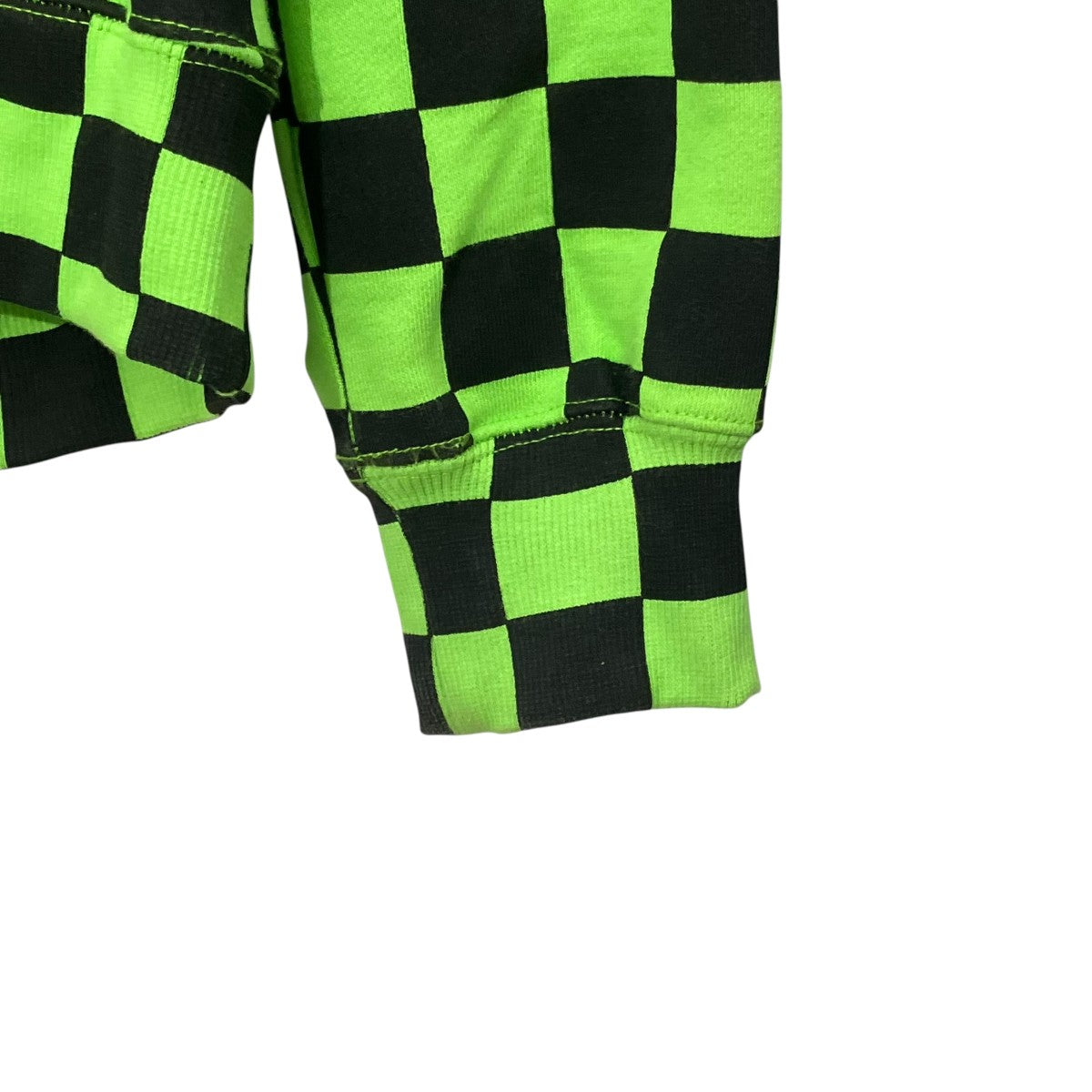 B．B．GRAND PRIX HOODIEチェックプルオーバーパーカー
