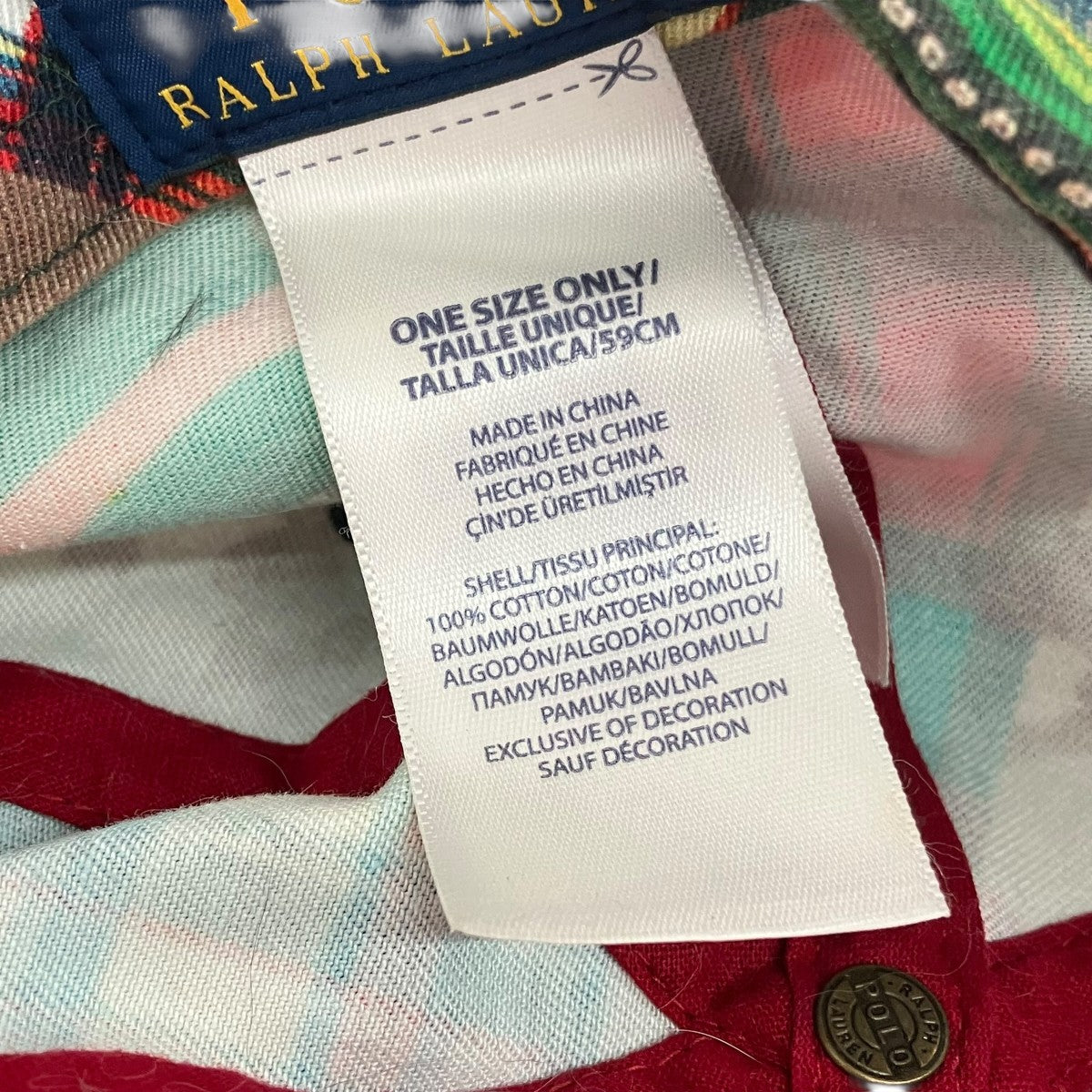 POLO RALPH LAUREN キャップ0200011557 古着・中古-6枚目のアイテム画像
