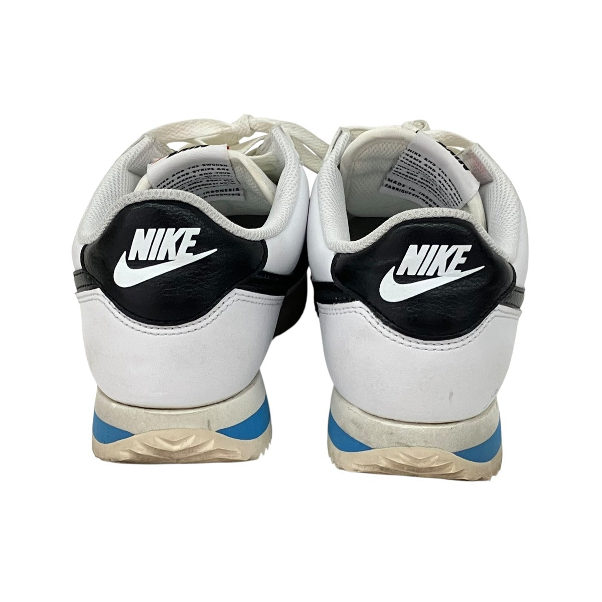 NIKE W CORTEZ WHITE BLACK-LT PHOTO BLUE-SAILローカットスニーカーDN1791-100 古着・中古-6枚目のアイテム画像