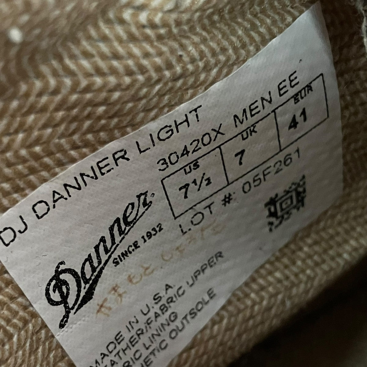 Danner DANNER LIGHTレースアップブーツ30420X 古着・中古-10枚目のアイテム画像