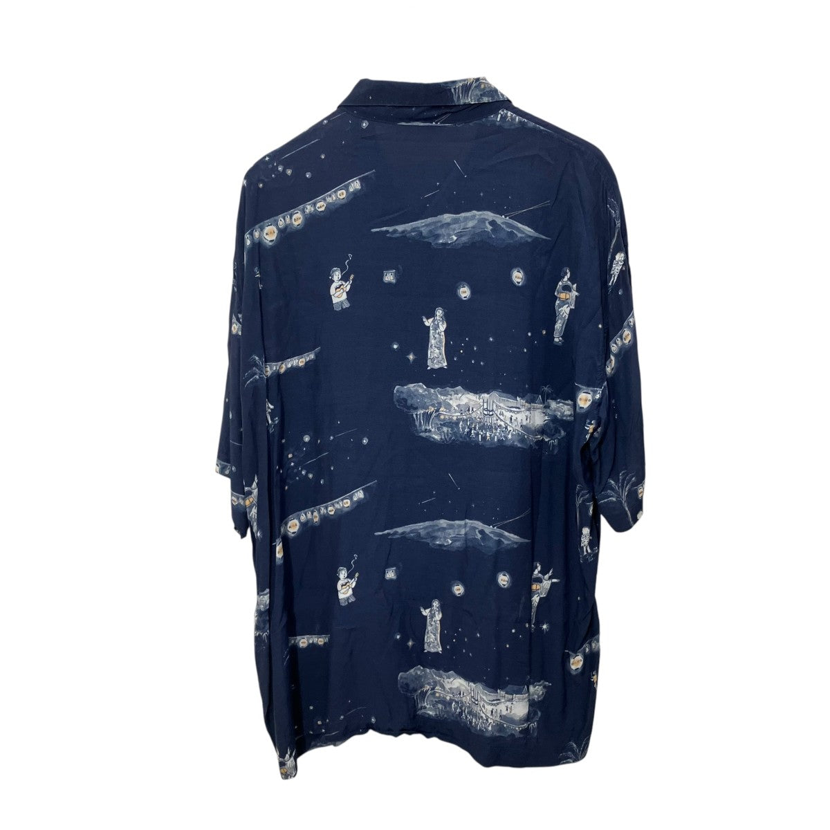 特売日！Porter Classic アロハシャツ ネイビー Porter Classic(ポータークラシック) Bon Dance Aloha Shirtアロハ