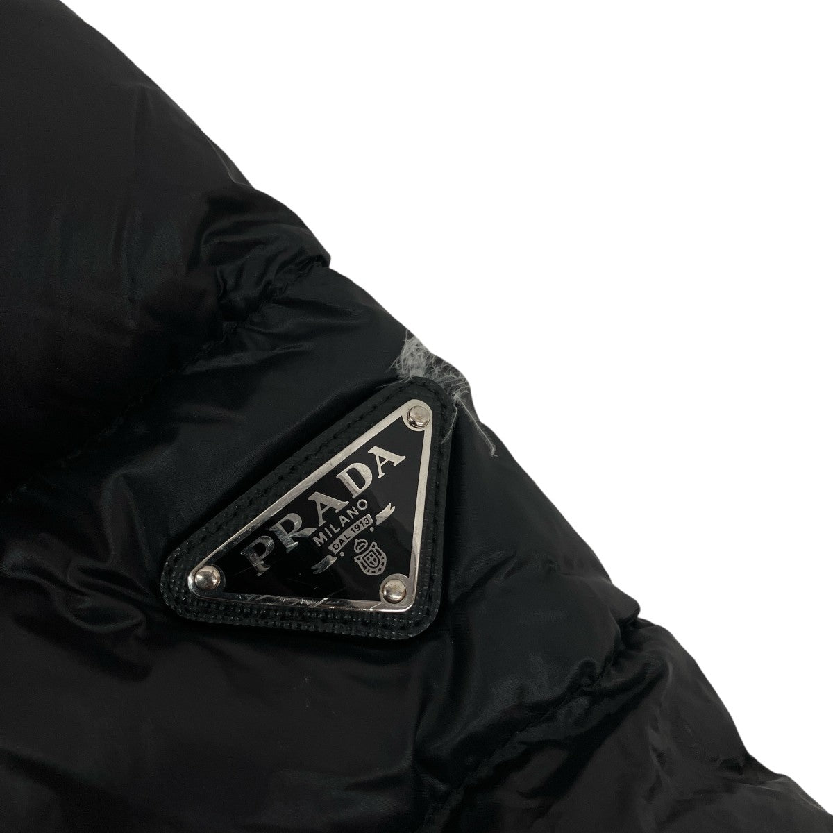 PRADA トライアングルロゴダウンジャケットSGA654 R142 古着・中古-5枚目のアイテム画像