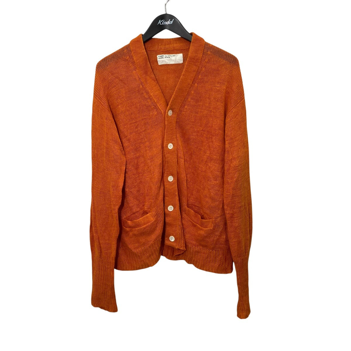 COMME des GARCONS HOMME ニットカーディガンIN-100080 古着・中古-1枚目のアイテム画像