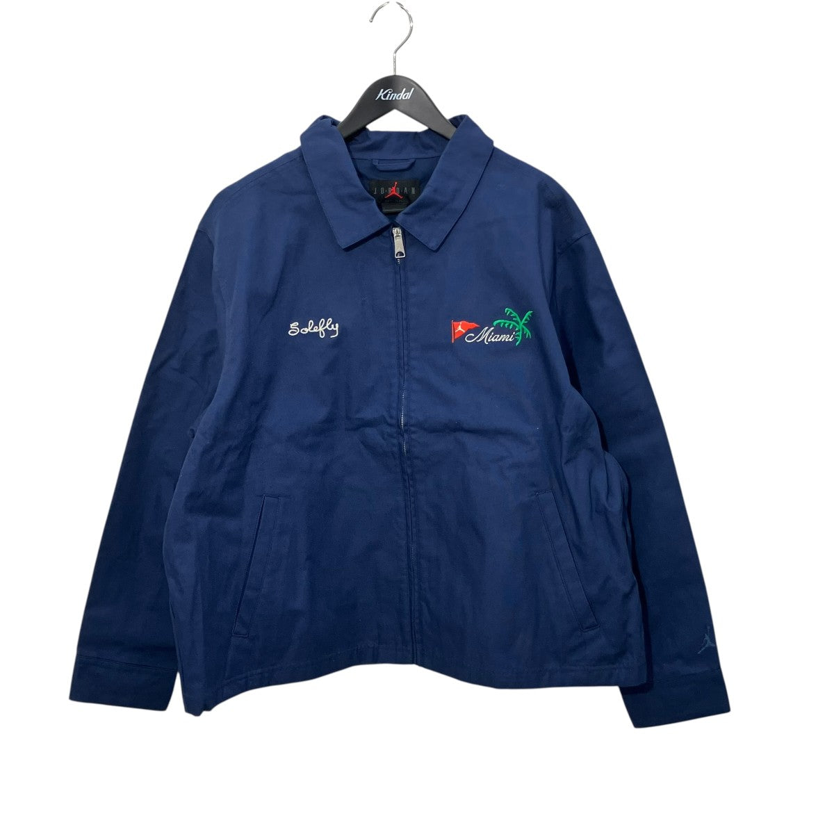 JORDAN AIR JORDAN SOLEFLY COACHES JACKETジップアップジャケットFQ3804-410 古着・中古-1枚目のアイテム画像