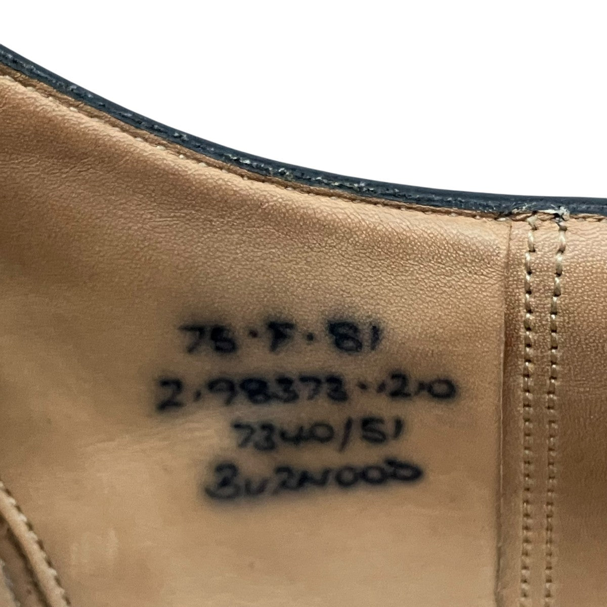 Burwood ウィングチップレザーシューズ