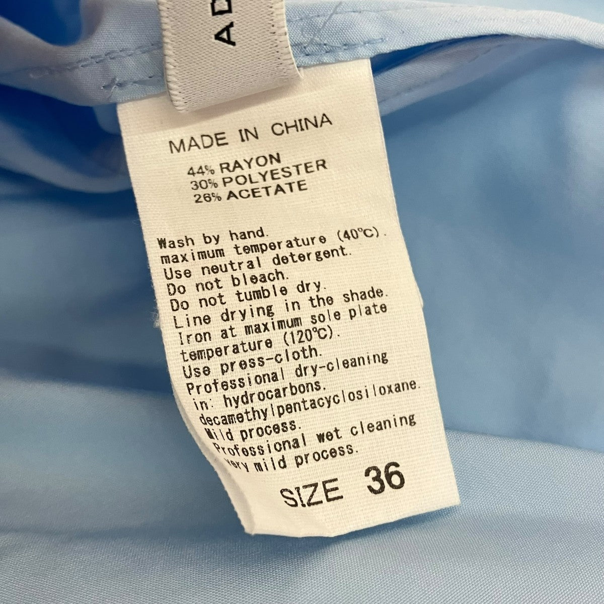 Adam et Rope 26SSボウタイシャツGAH-06050-A 古着・中古-5枚目のアイテム画像