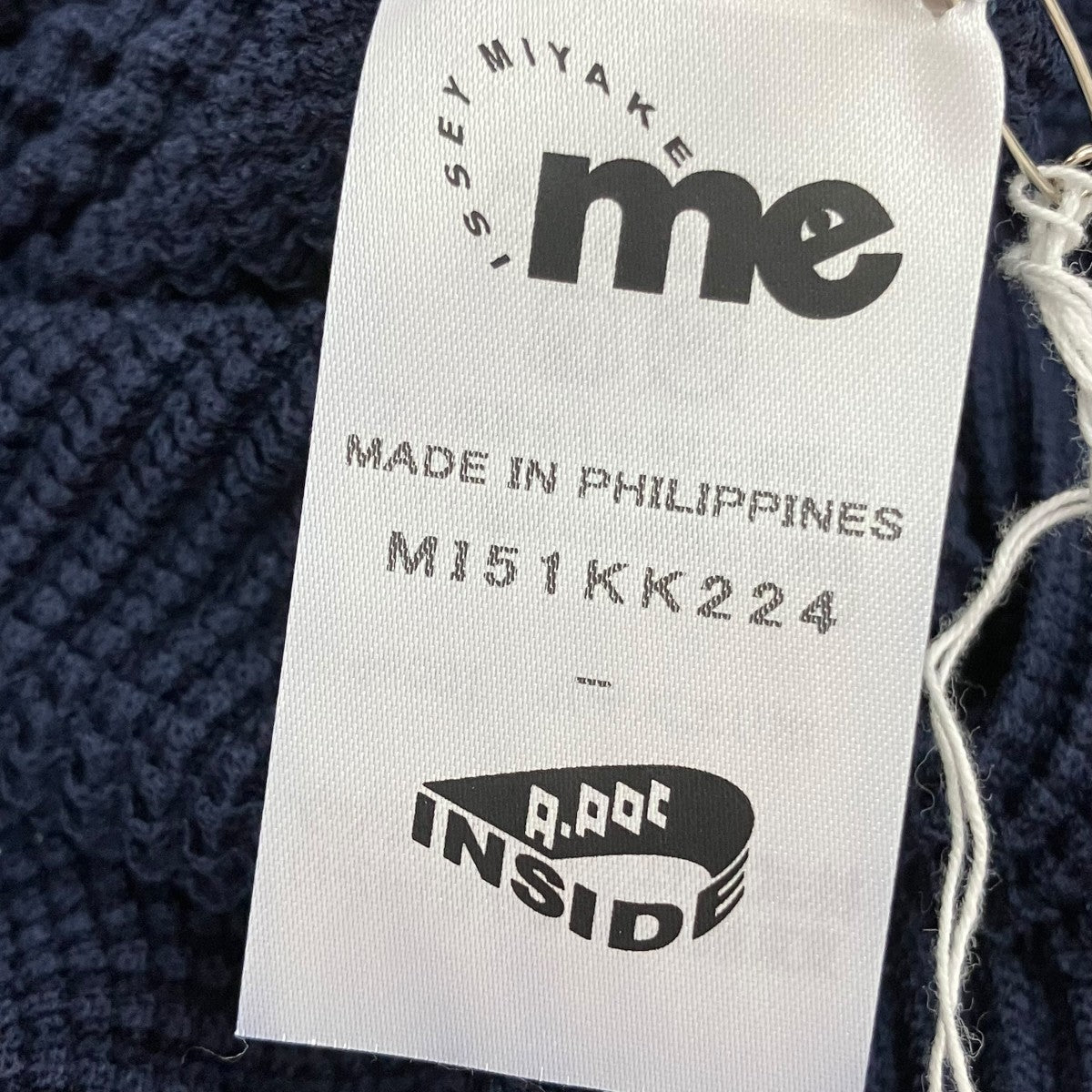 me ISSEY MIYAKE ノースリーブカットソーMI51KK224 古着・中古-6枚目のアイテム画像