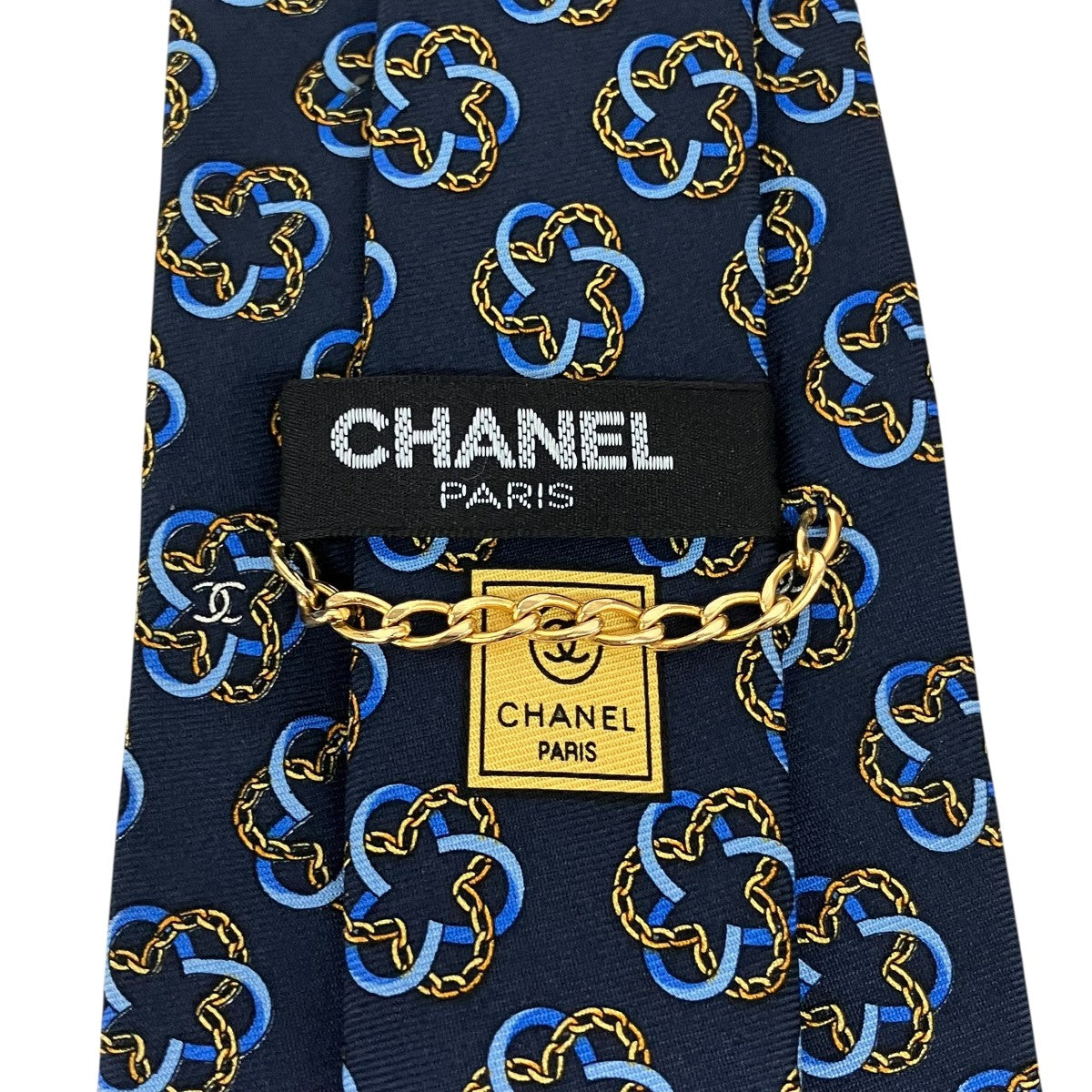 CHANEL(シャネル) ネクタイ ネイビー×イエロー｜【公式】カインドオル