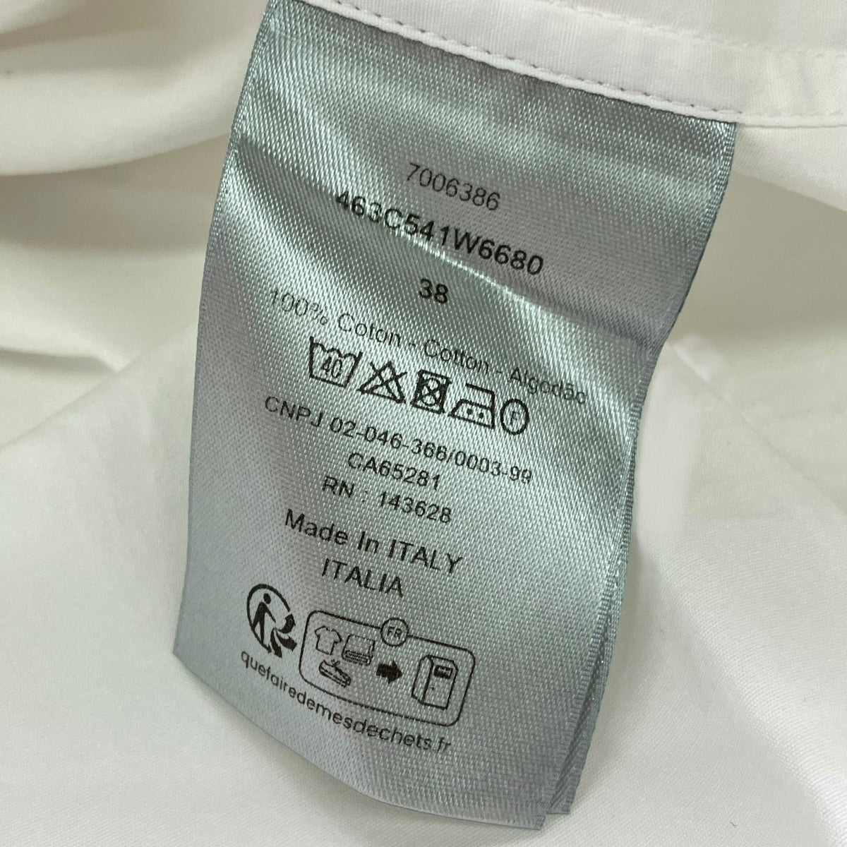 18SS長袖シャツ463C541W6680
