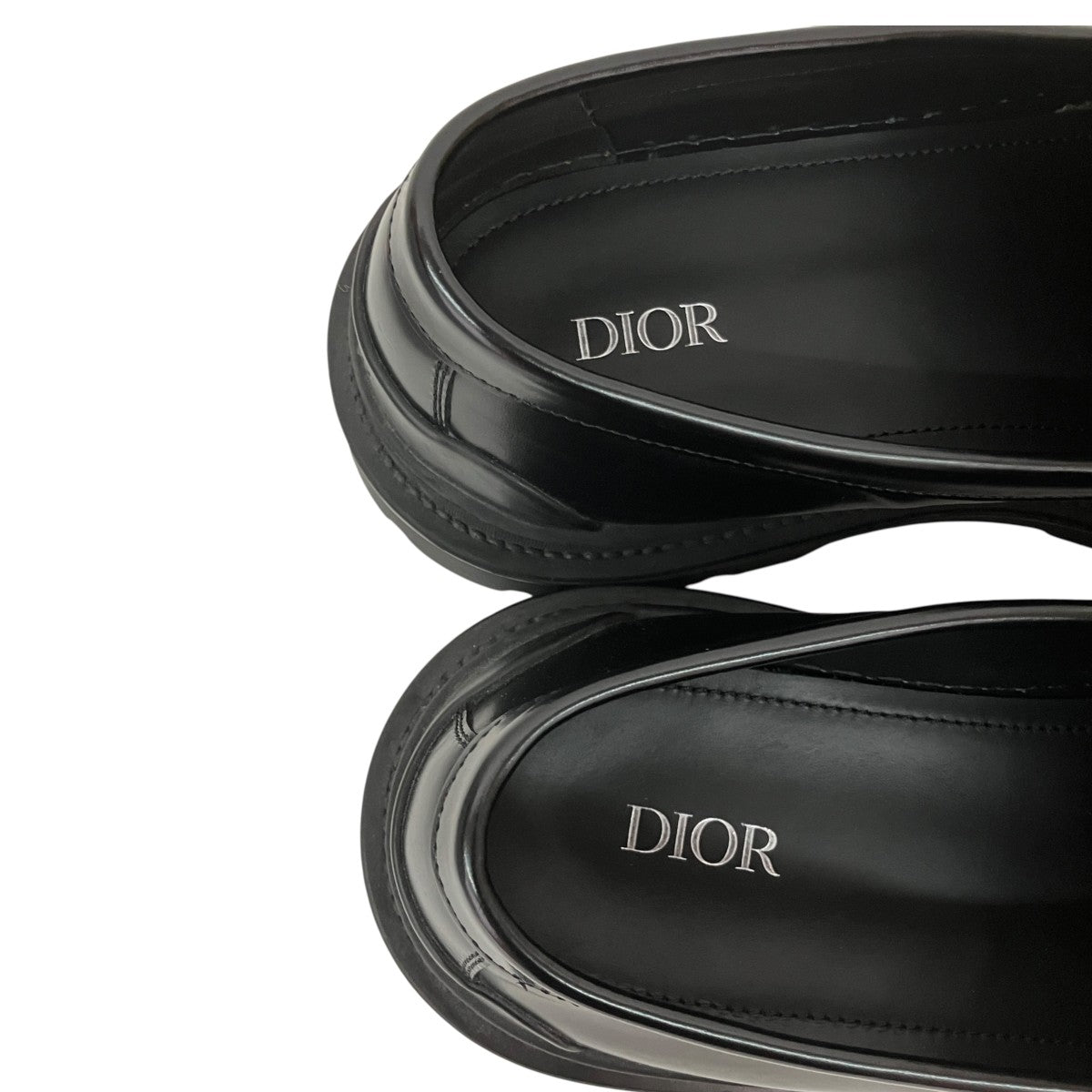 DIOR(ディオール) Explorer CDロゴローファーME0421 ME0421 ブラック