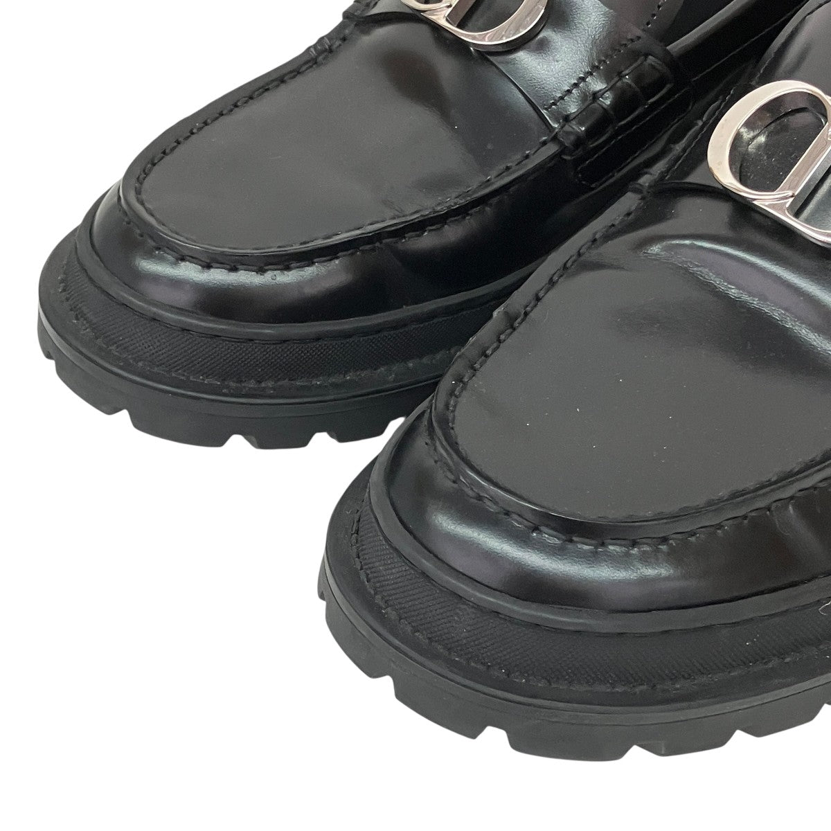 DIOR(ディオール) Explorer CDロゴローファーME0421 ME0421 ブラック