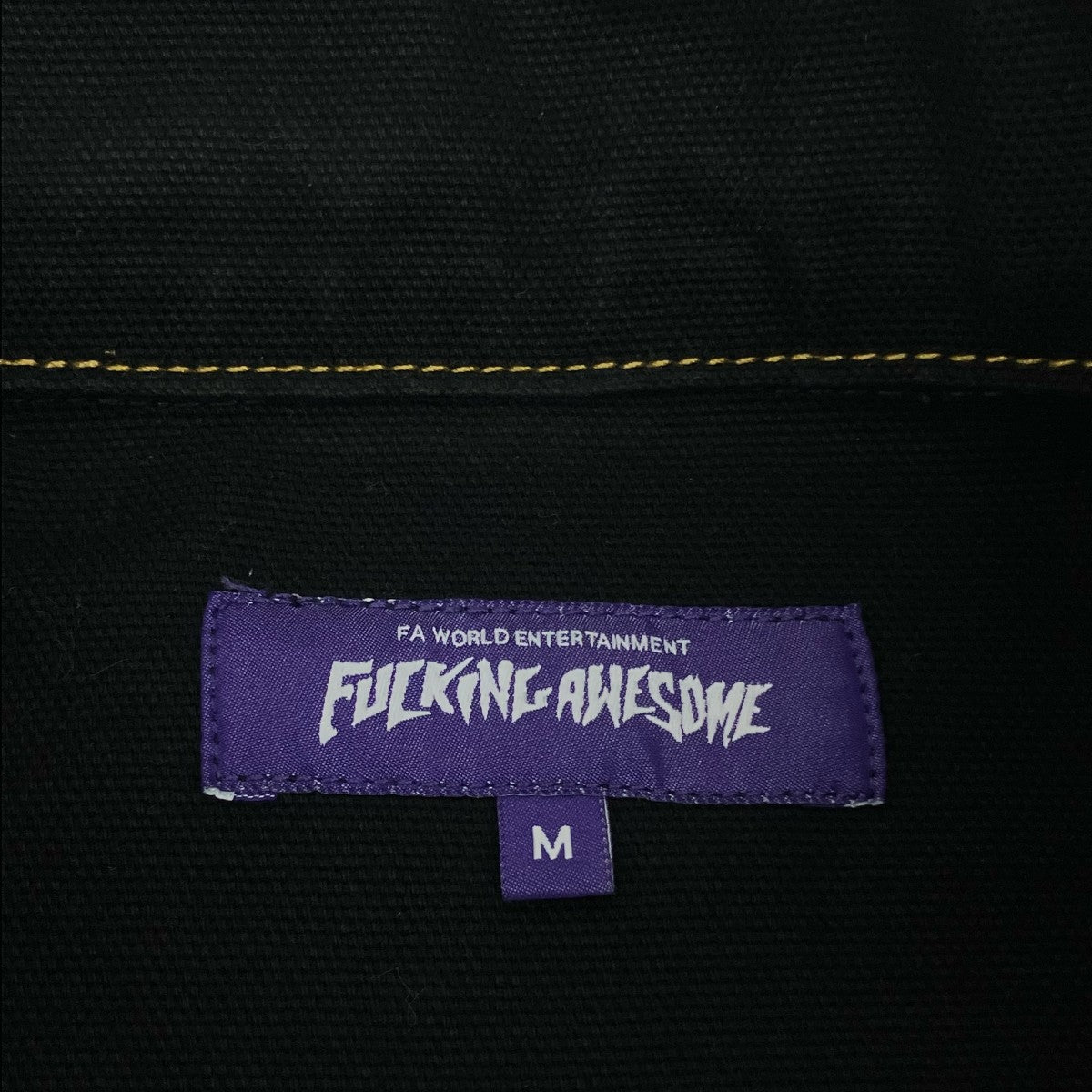 Fucking Awesome(ファッキングオーサム) デニムジャケット ブラック