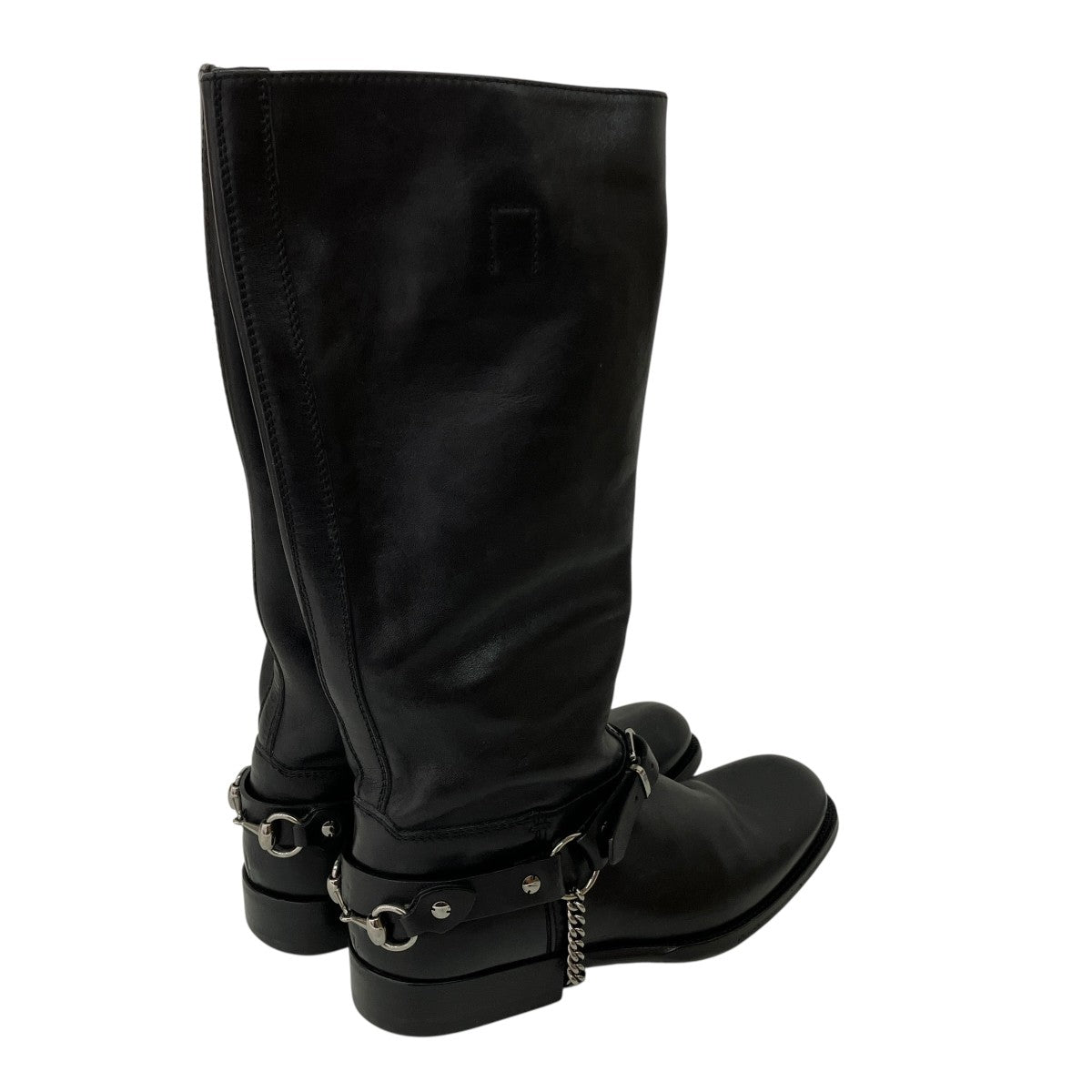 GUCCI ハーネスブーツロングブーツ166871 古着・中古-2枚目のアイテム画像