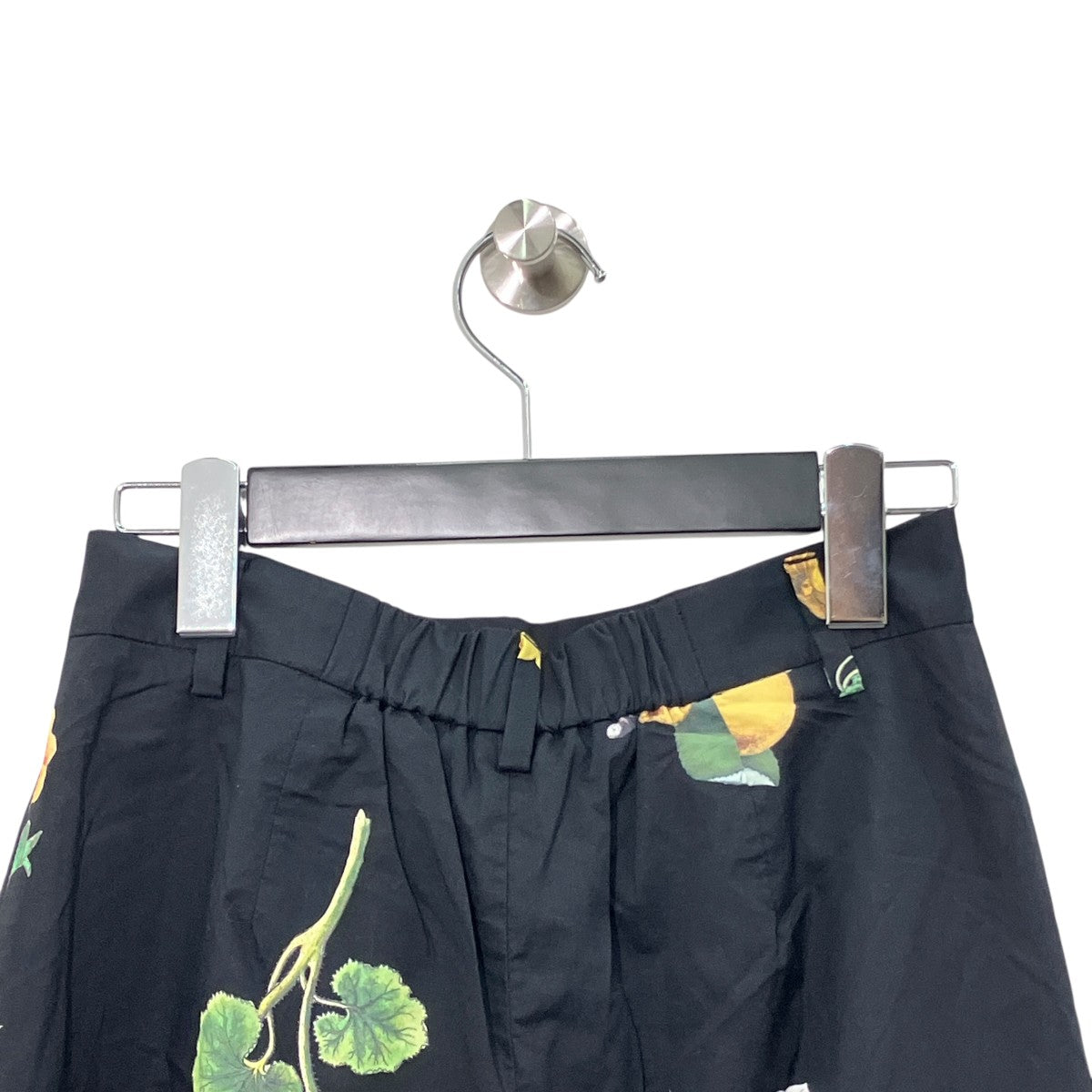 コットン Green Showerプリント2タックワイドパンツ39-04-51-04501