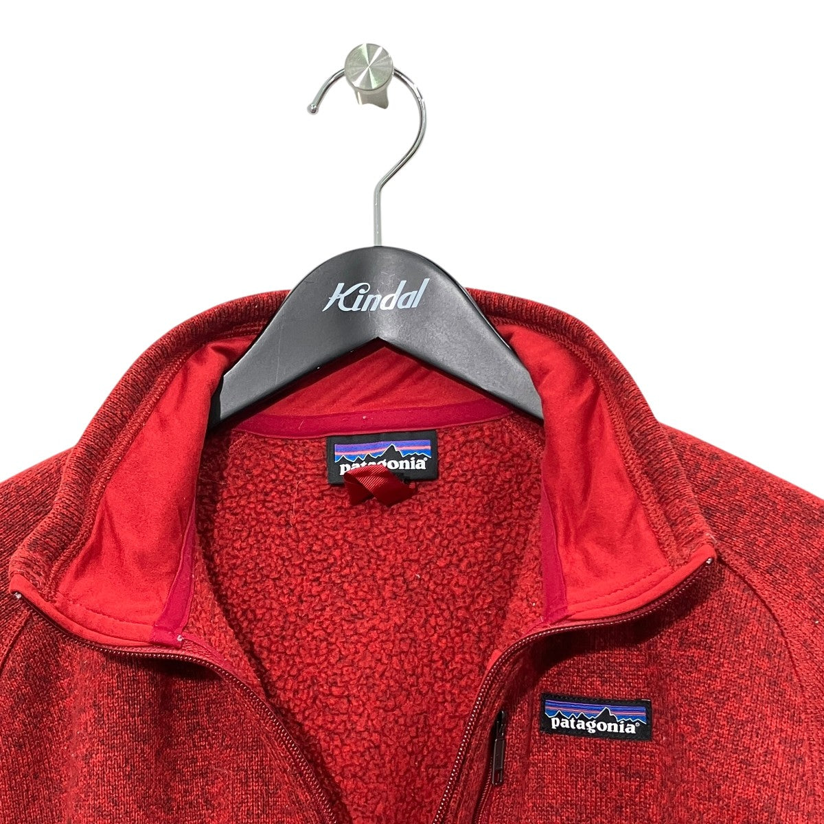 patagonia レッド ジップアップ フリーズウェア　XXL Patagonia(パタゴニア) ハーフジップフリースジャケット25522 25522