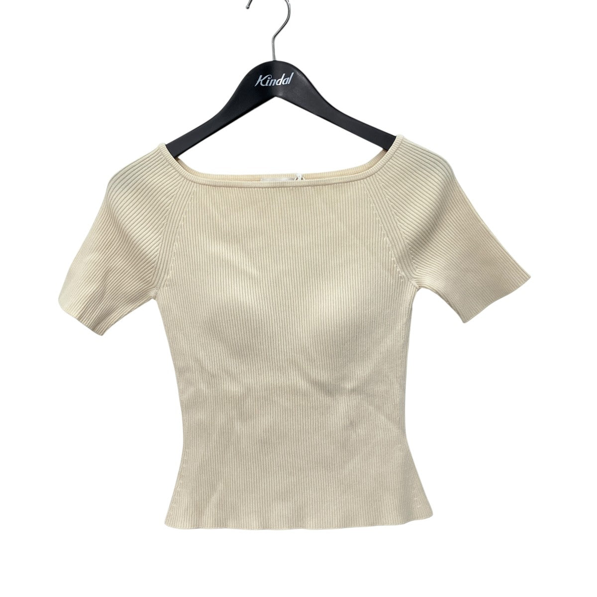 OPEN SHOULDER SHELL半袖ニットNNM1-25S-022