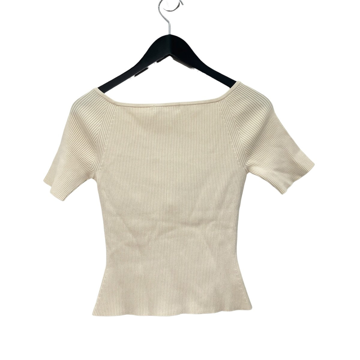 OPEN SHOULDER SHELL半袖ニットNNM1-25S-022