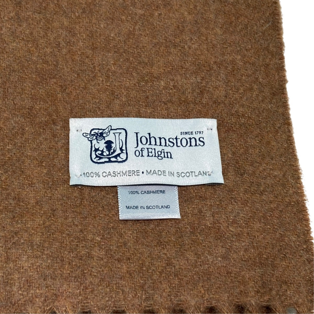 JOHNSTONS OF ELGIN マフラー 古着・中古-3枚目のアイテム画像