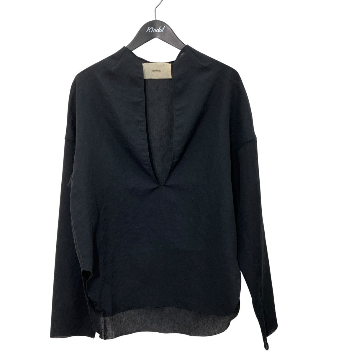 Slub Slit Shirtスキッパーシャツ12310416