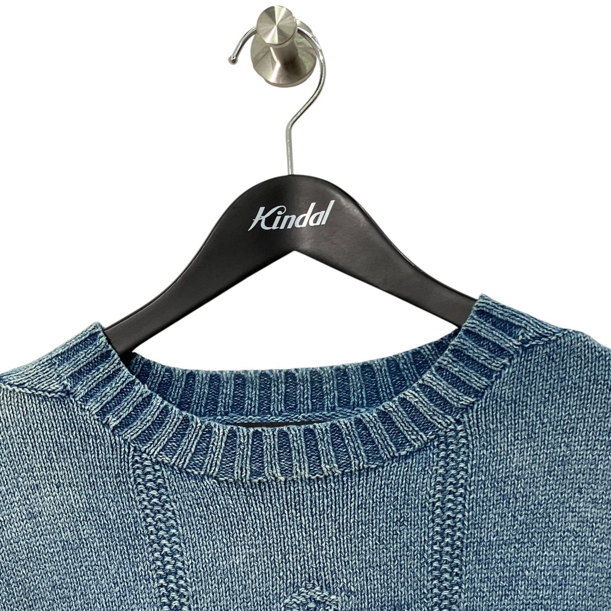 INDIGO ANCHOR SWEATERプルオーバーニット