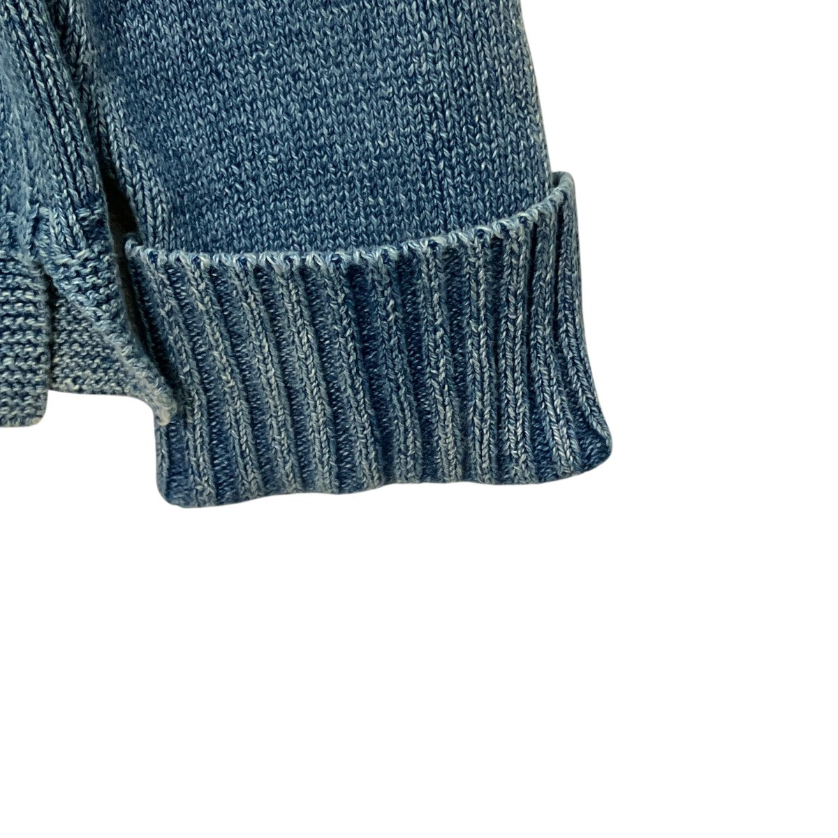 INDIGO ANCHOR SWEATERプルオーバーニット