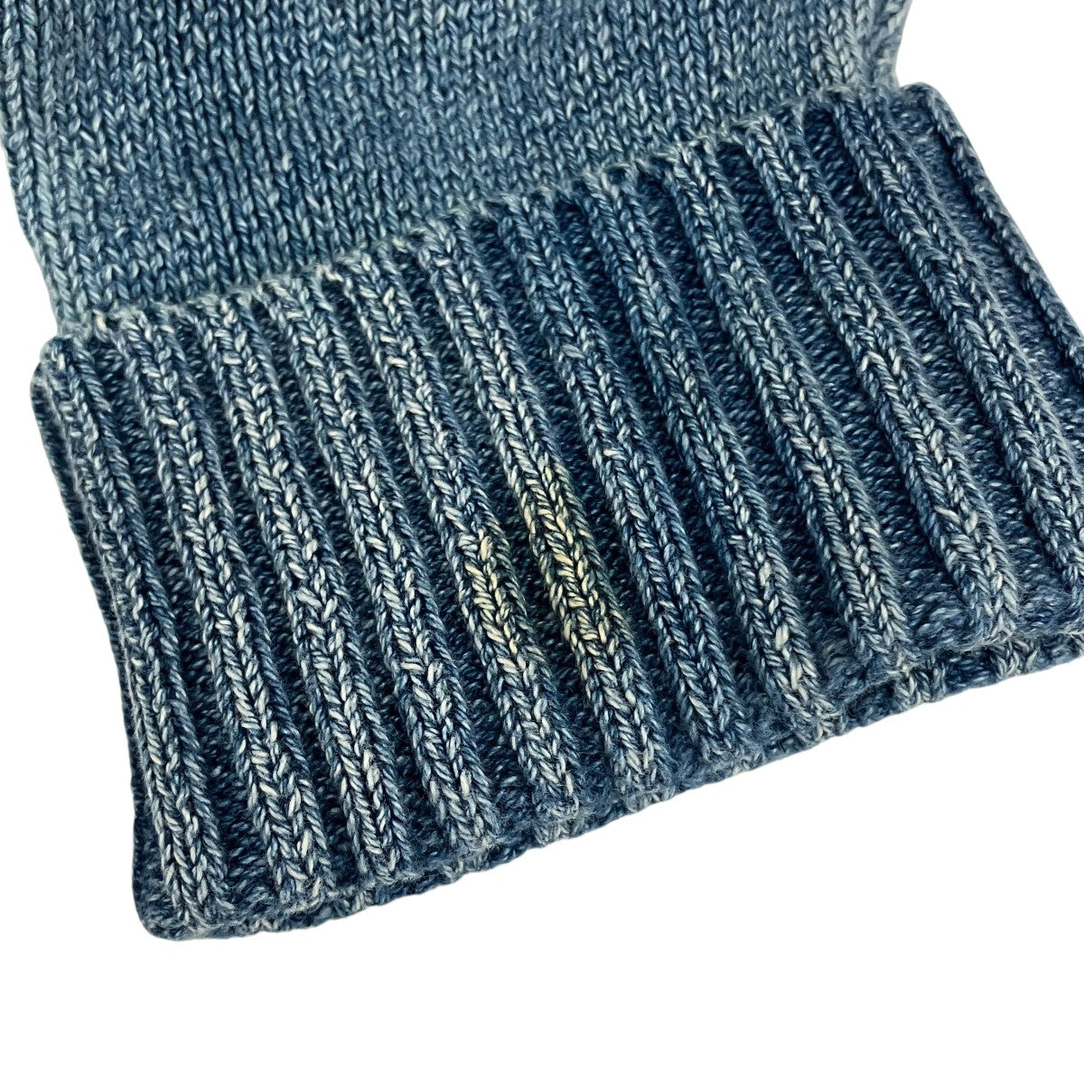 INDIGO ANCHOR SWEATERプルオーバーニット