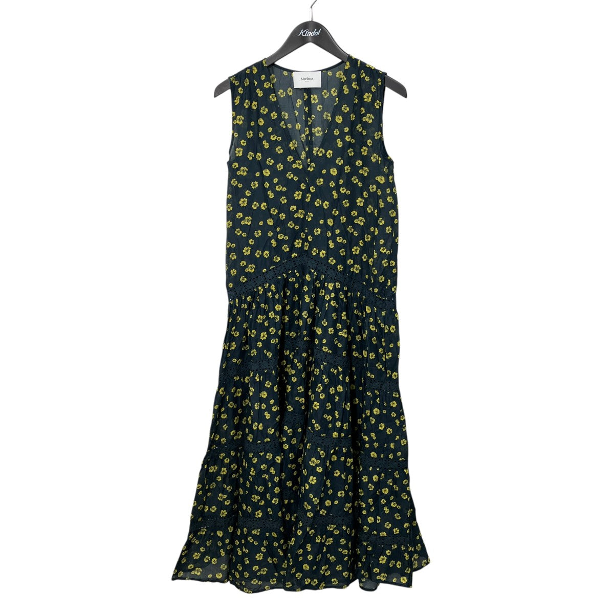 26SSWALLIS PRINT花柄ノースリーブワンピース4310300033
