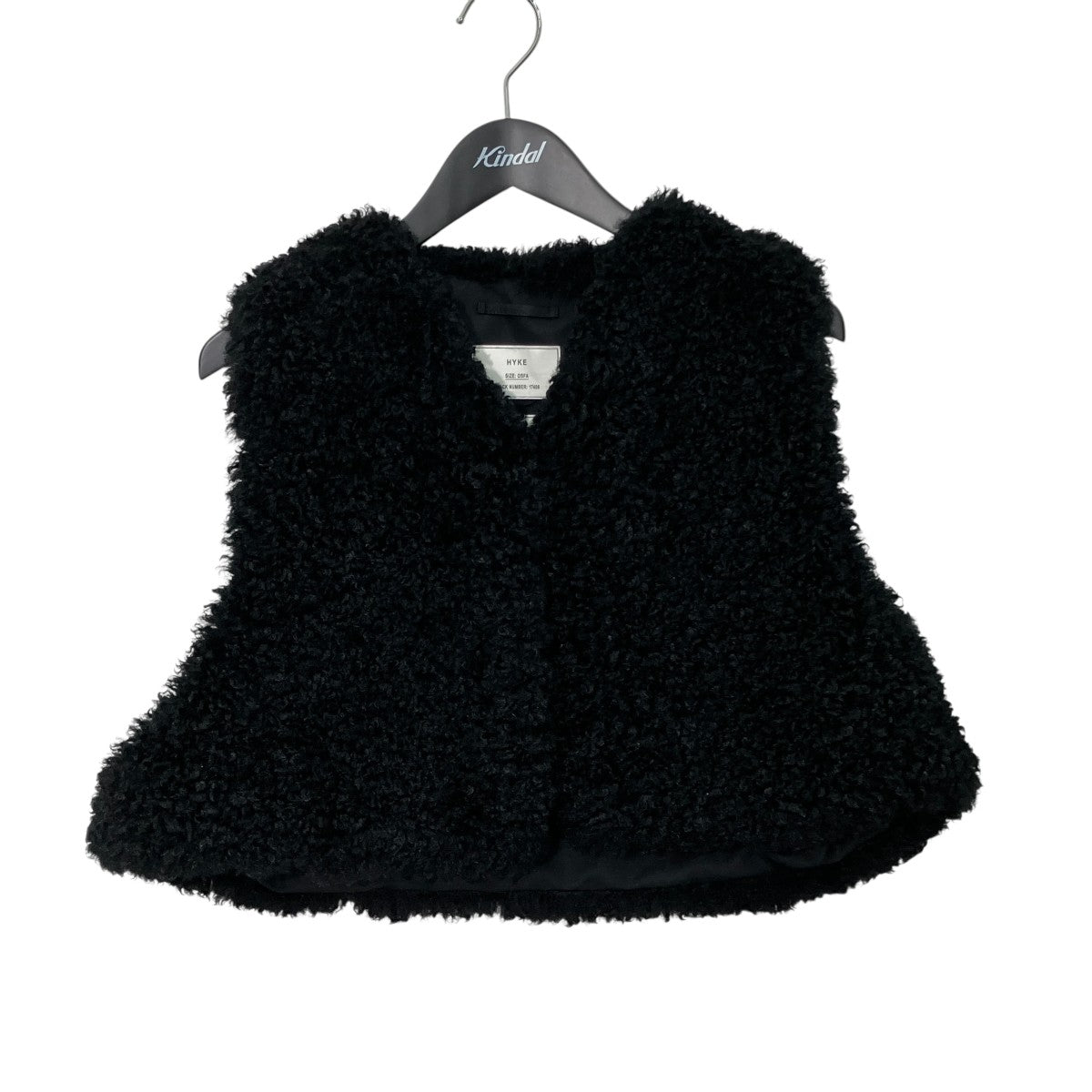 FAUX SHERLING CROPPED VESTファーシャーリングクロップドベスト242-17406