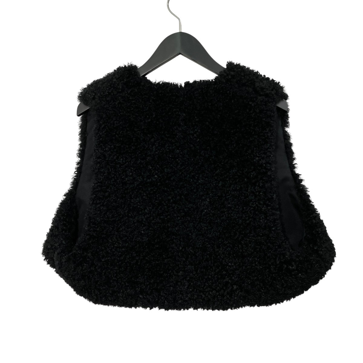 FAUX SHERLING CROPPED VESTファーシャーリングクロップドベスト242-17406