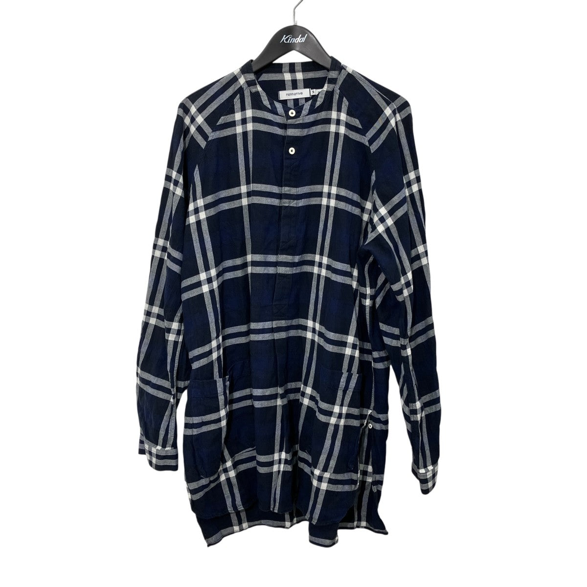 PAINTER PULLOVER LONG SHIRTチェック長袖シャツNN-S3206