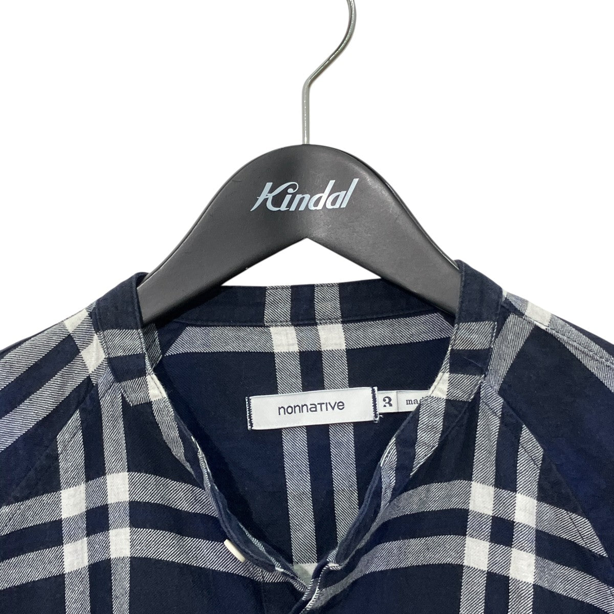 PAINTER PULLOVER LONG SHIRTチェック長袖シャツNN-S3206