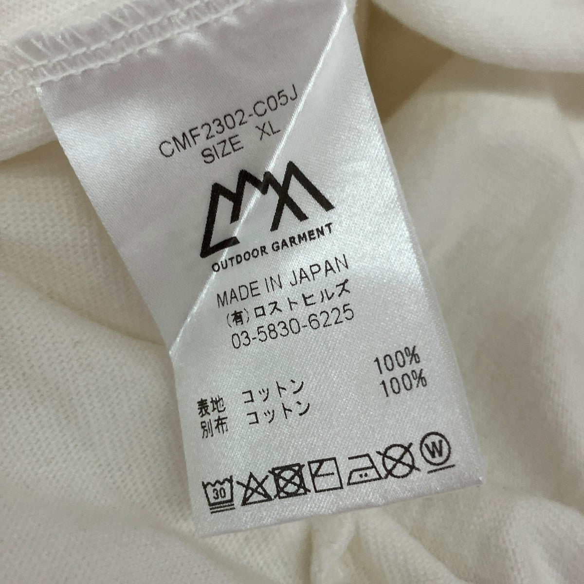 SLOW DRY TEE LONG SLEEVEロングスリーブTシャツCMF2302-C05J