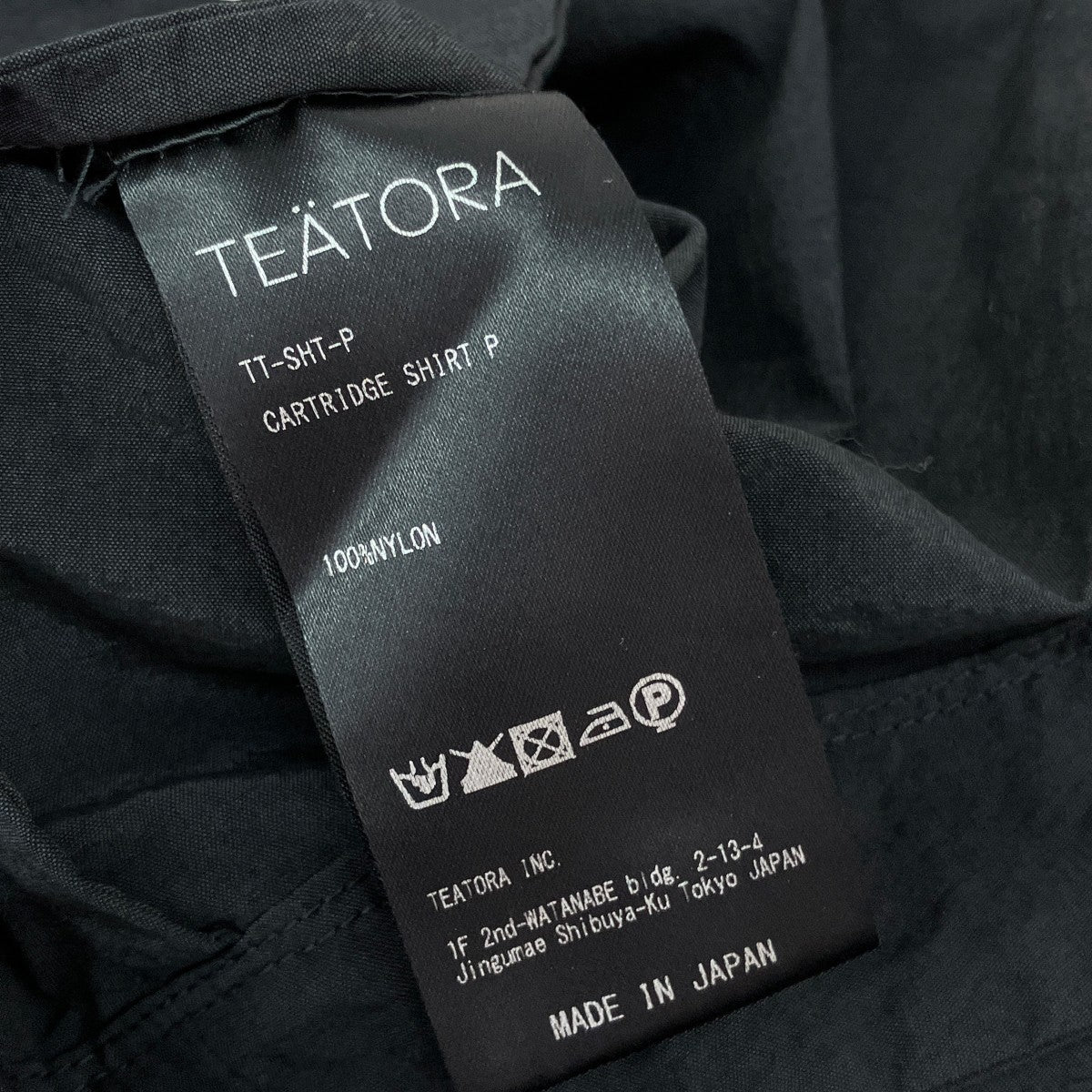 CARTRIDGE SHIRT - P長袖シャツTT-SHT-P