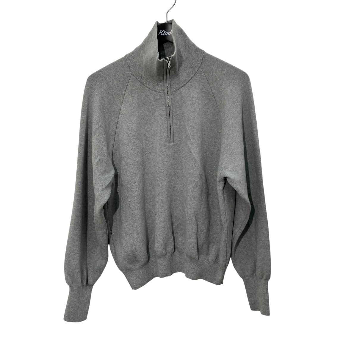 ORGANIC SMOOTH HALF ZIP SWEATERハーフジップスウェットKRAGGW0122
