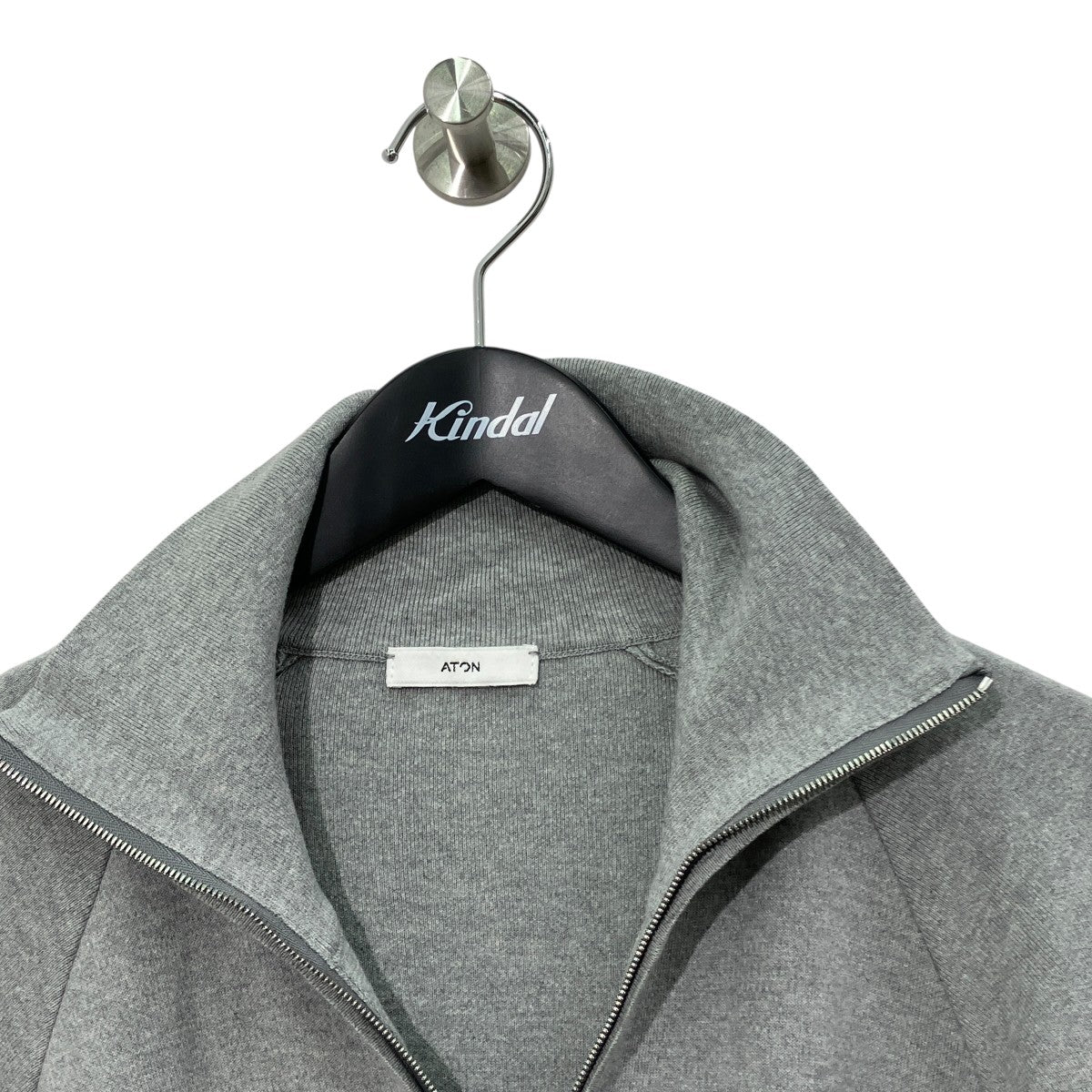 ORGANIC SMOOTH HALF ZIP SWEATERハーフジップスウェットKRAGGW0122
