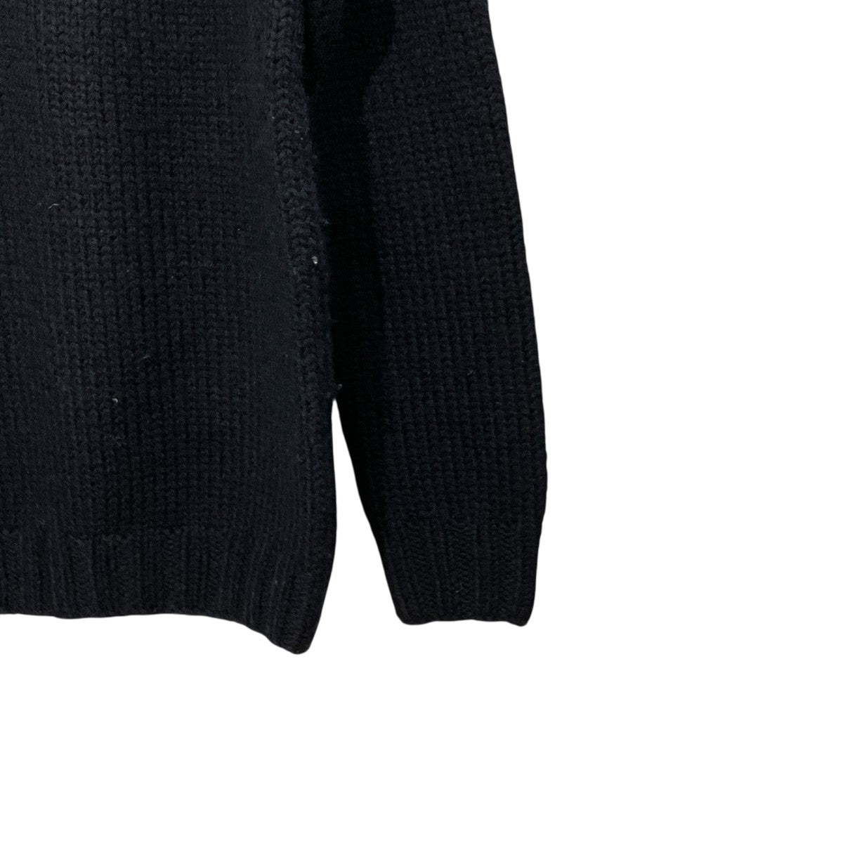MONCLER ロゴパッチハイネックニット120919048300 古着・中古-4枚目のアイテム画像