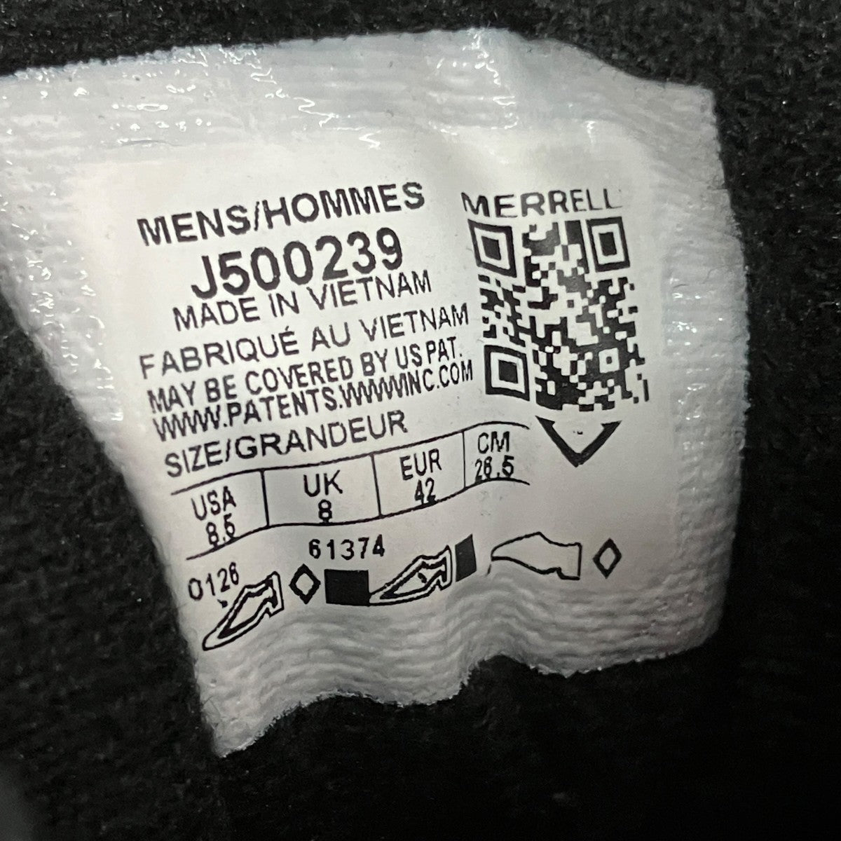 Moab 3 Synthetic GORE TEX Triple BlackスニーカーJ500239